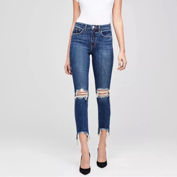 L’AGENCE Size 27 Pre-Owned Excellent Condition High Line Jeans In Monrovia - Picture 4 of 7